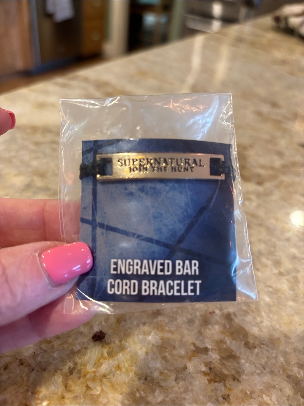 Supernatural Bar Cord Bracelet
